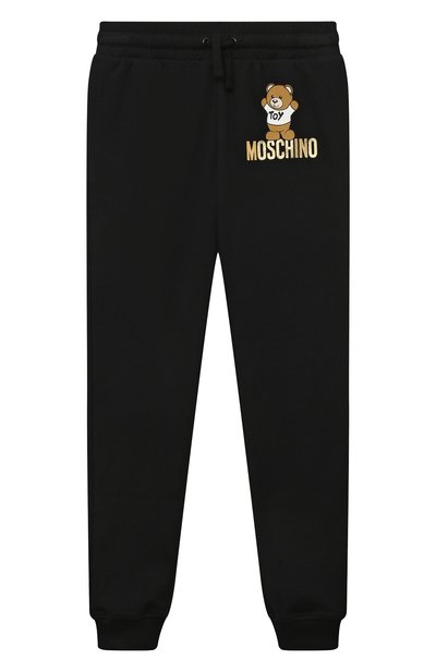 Хлопковые джоггеры MOSCHINO, арт. HMP04R/LCA34/4-8, фото 1