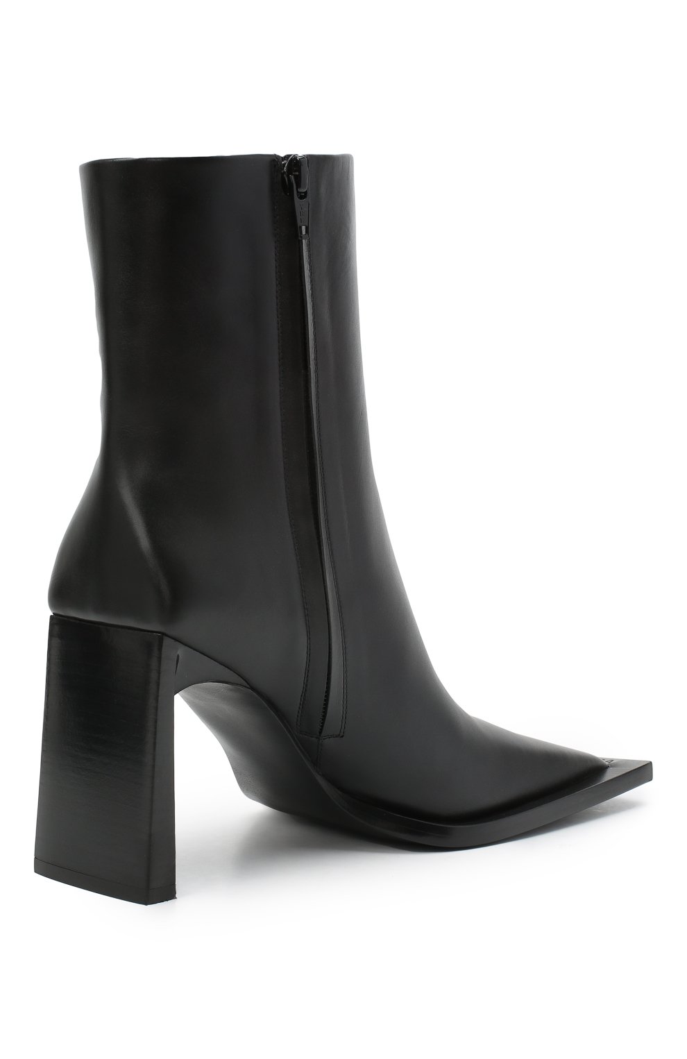 Кожаные ботильоны flat 90 BALENCIAGA, арт. 636632/WB980, фото 4