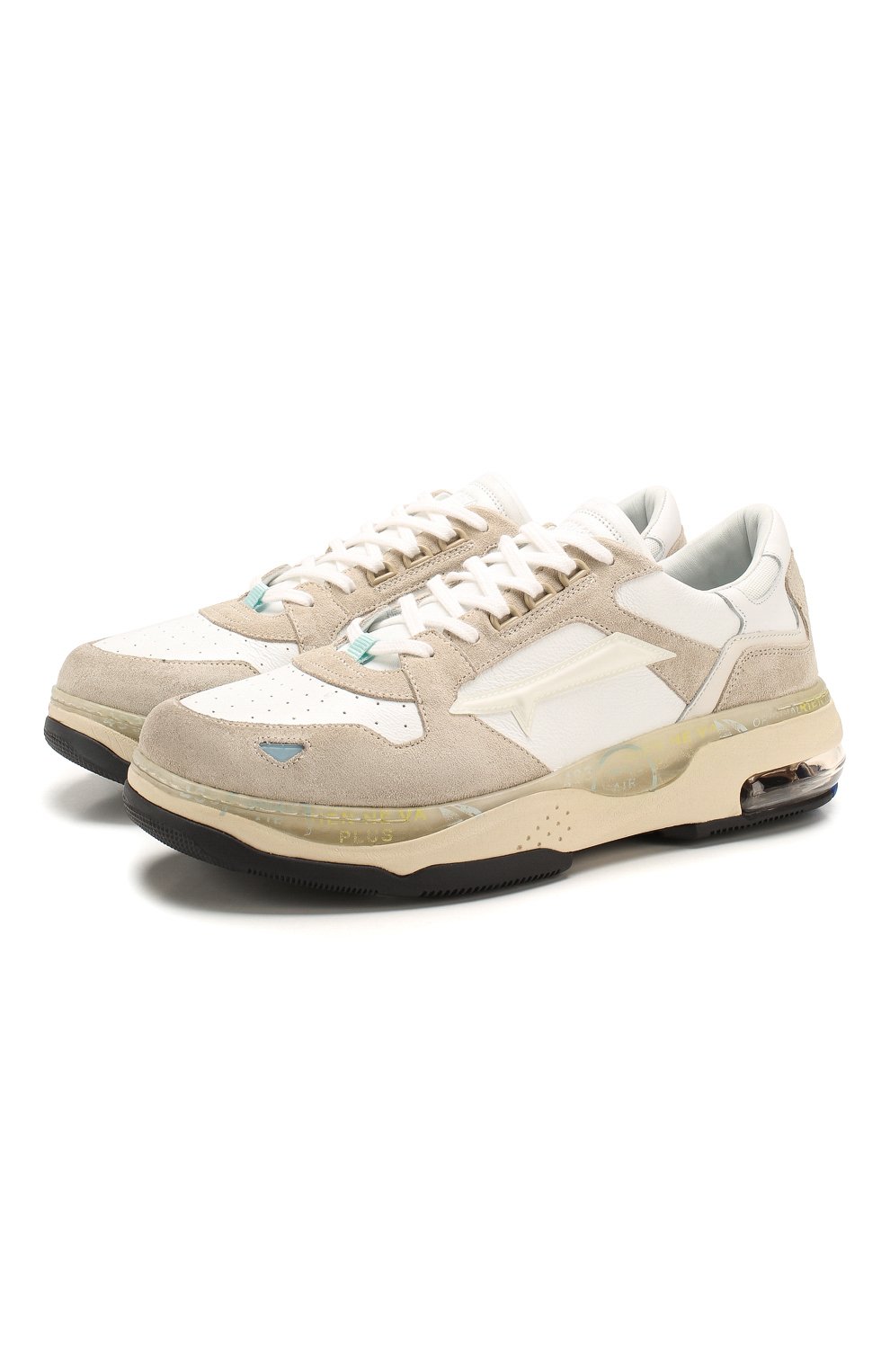 Комбинированные кроссовки drake PREMIATA серого цвета по цене 42600 руб., арт. DRAKE/VAR033, фото 1 Комбинированные кроссовки drake PREMIATA, арт. DRAKE/VAR033, фото 1