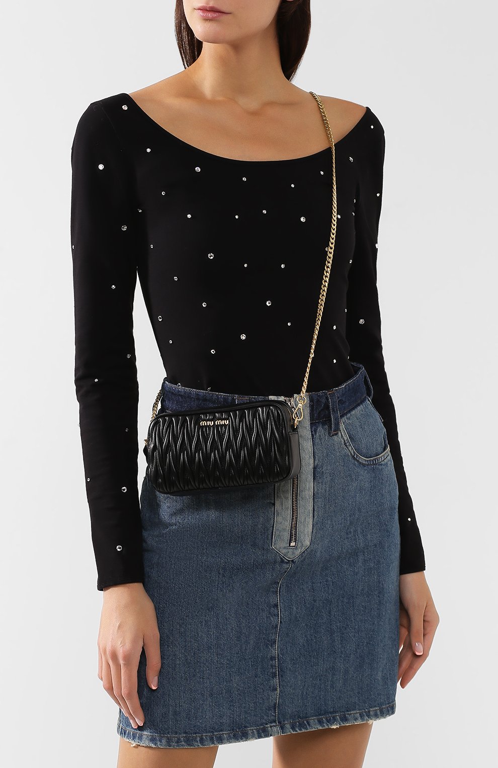 Поясная сумка MIU MIU, арт. 5BL005-N88-F0002-COO, фото 5