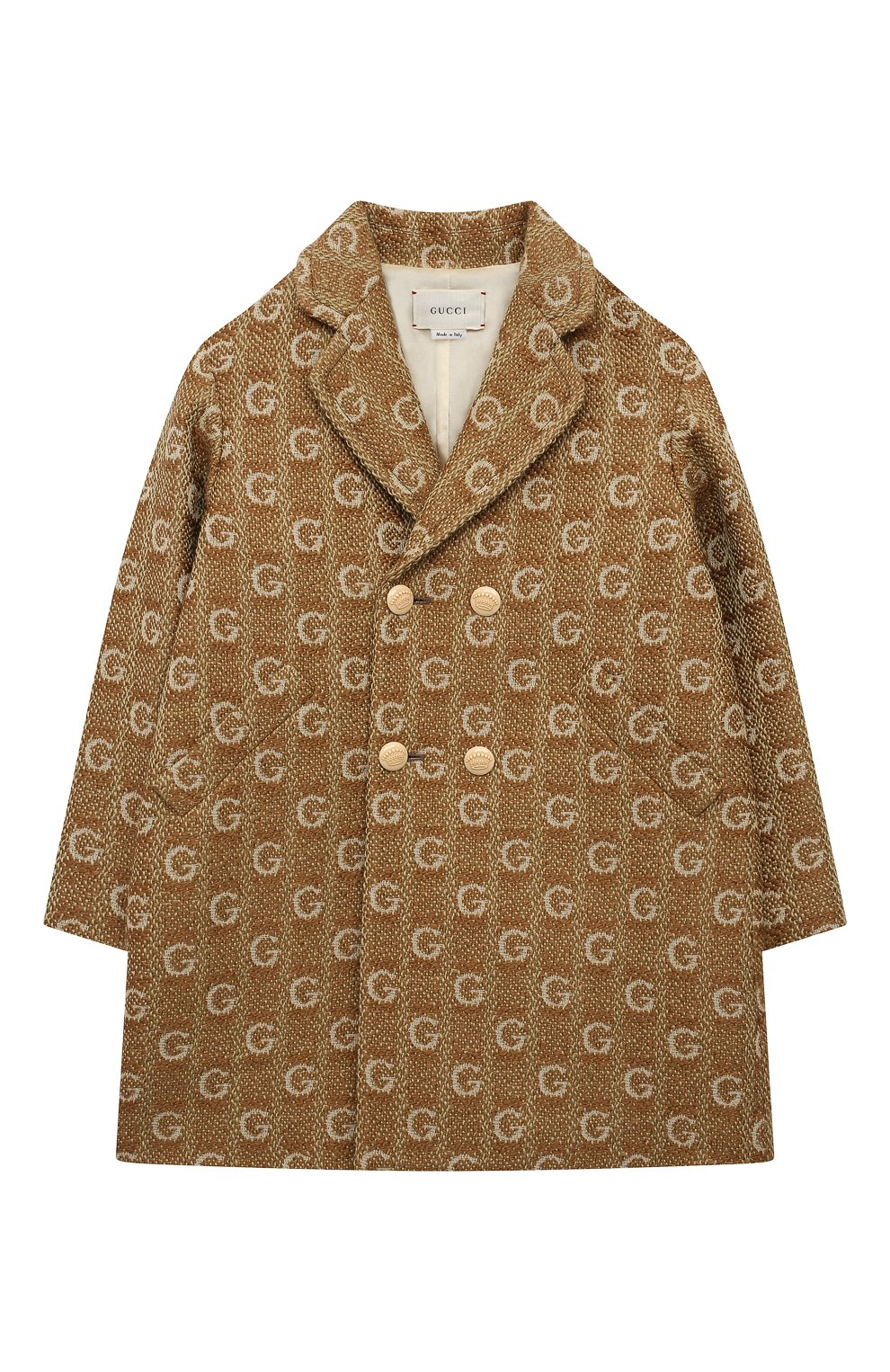 Шерстяное пальто GUCCI, арт. 599488 XWAGL, фото 1