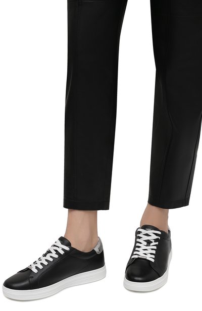 Кожаные кеды rome JIMMY CHOO, арт. R0ME/F/AZA, фото 3