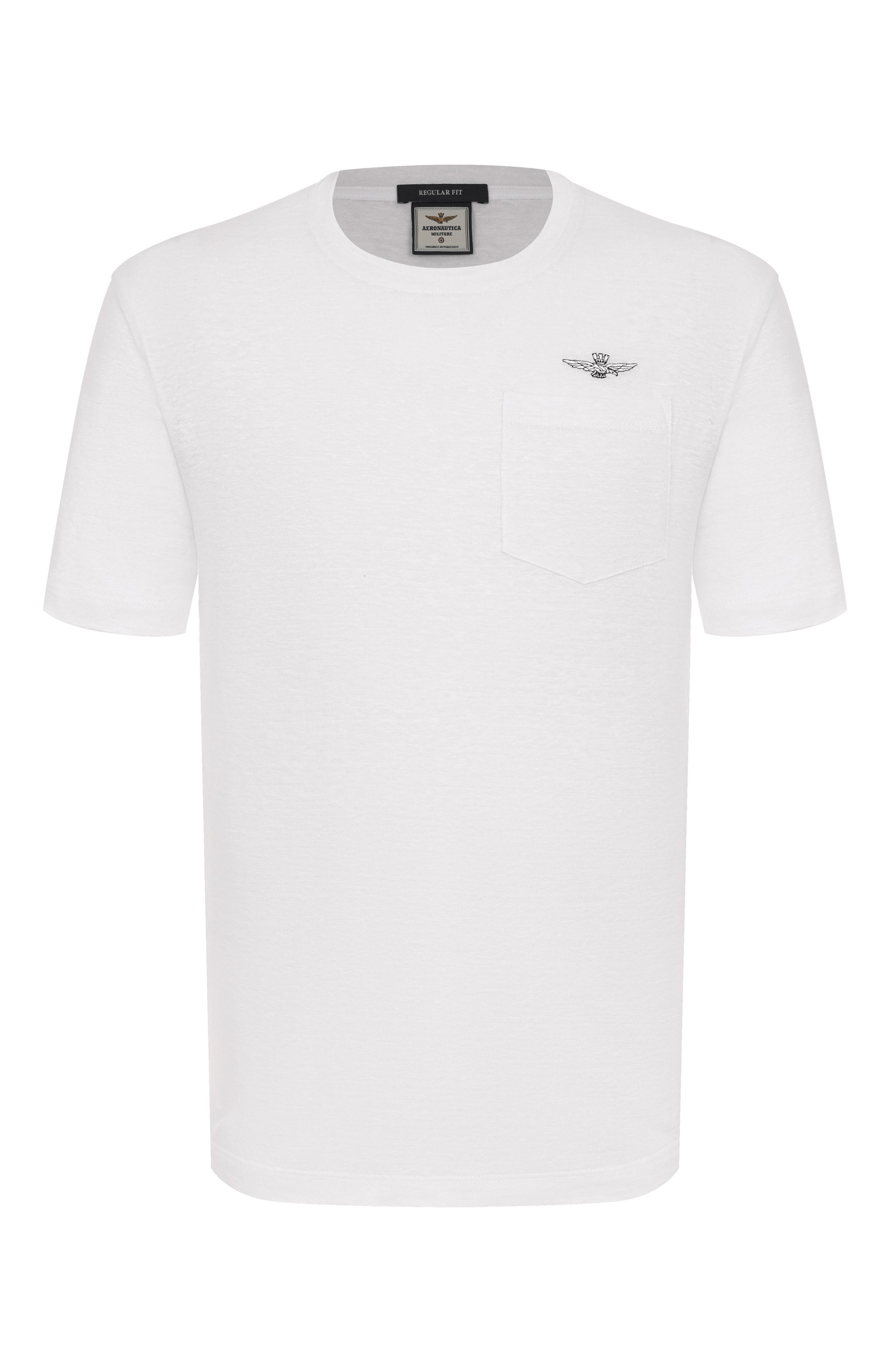 Льняная футболка AERONAUTICA MILITARE, арт. 251TS2402J679, фото 1