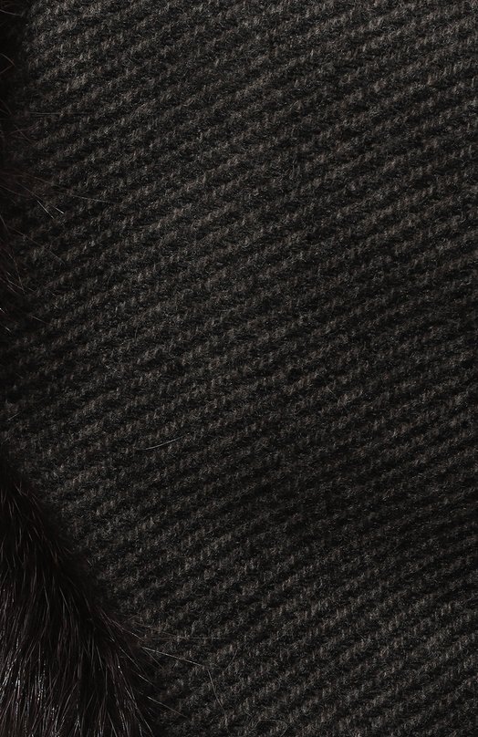 Шапка-ушанка Бруклин с отделкой из меха фишера FurLand 0130909710005300068 Коричневый  0130909710005300068 Фото 3