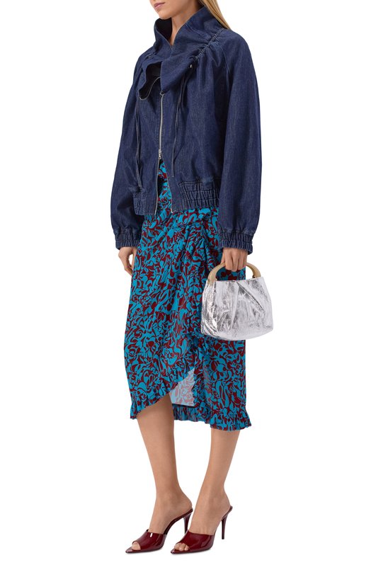 Сумка Dries Van Noten 011524/0207 Серебряный  011524/0207 Фото 3