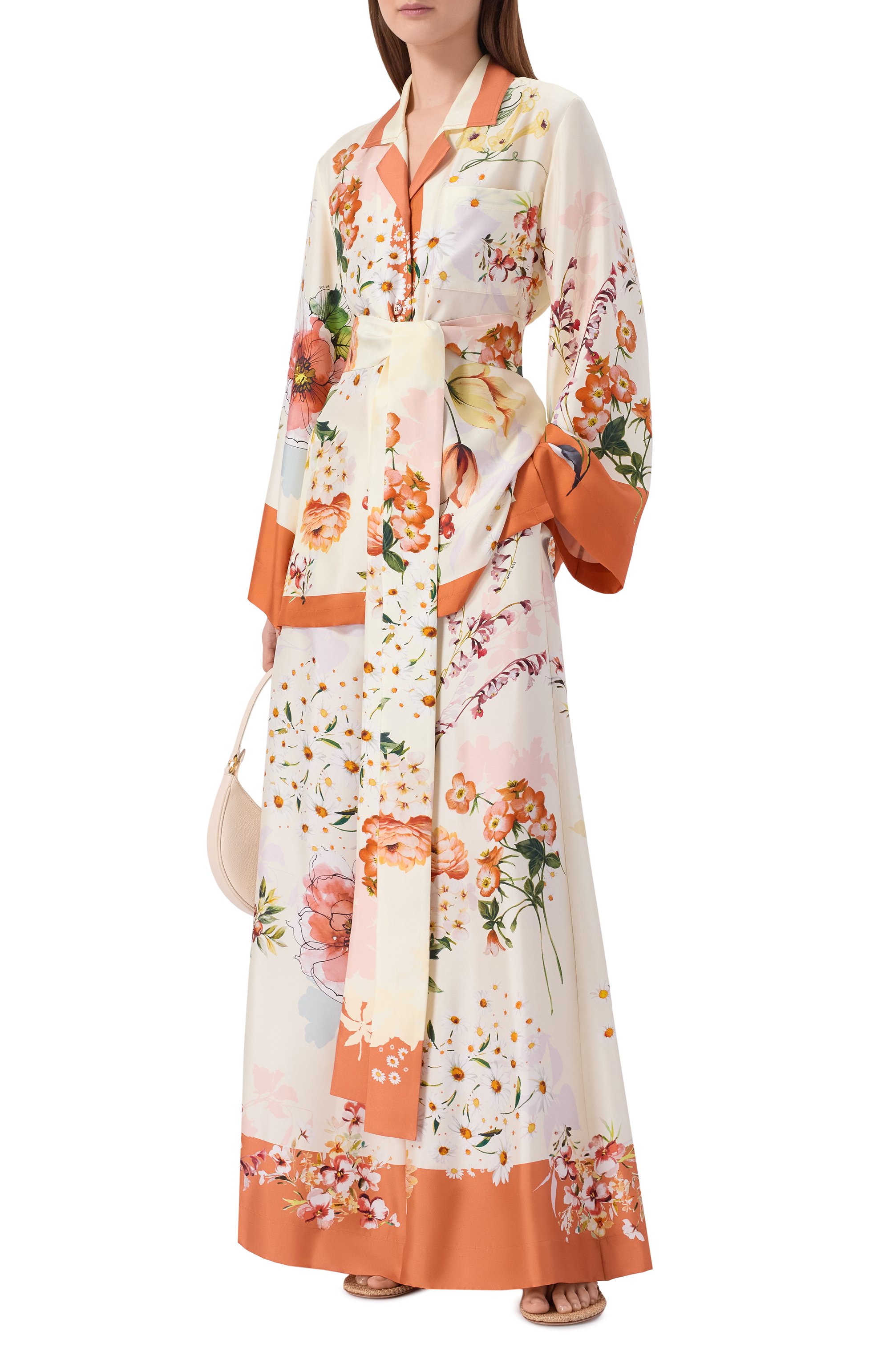 Шелковые брюки ELIE SAAB, арт. P0217/TL004, фото 2