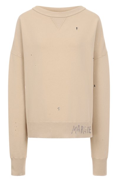 Женский хлопковый свитшот MAISON MARGIELA, арт. S50GU0237/M25019