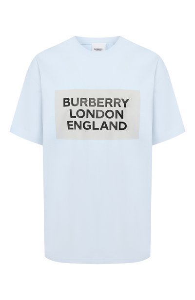 Женская хлопковая футболка BURBERRY, арт. 8026475