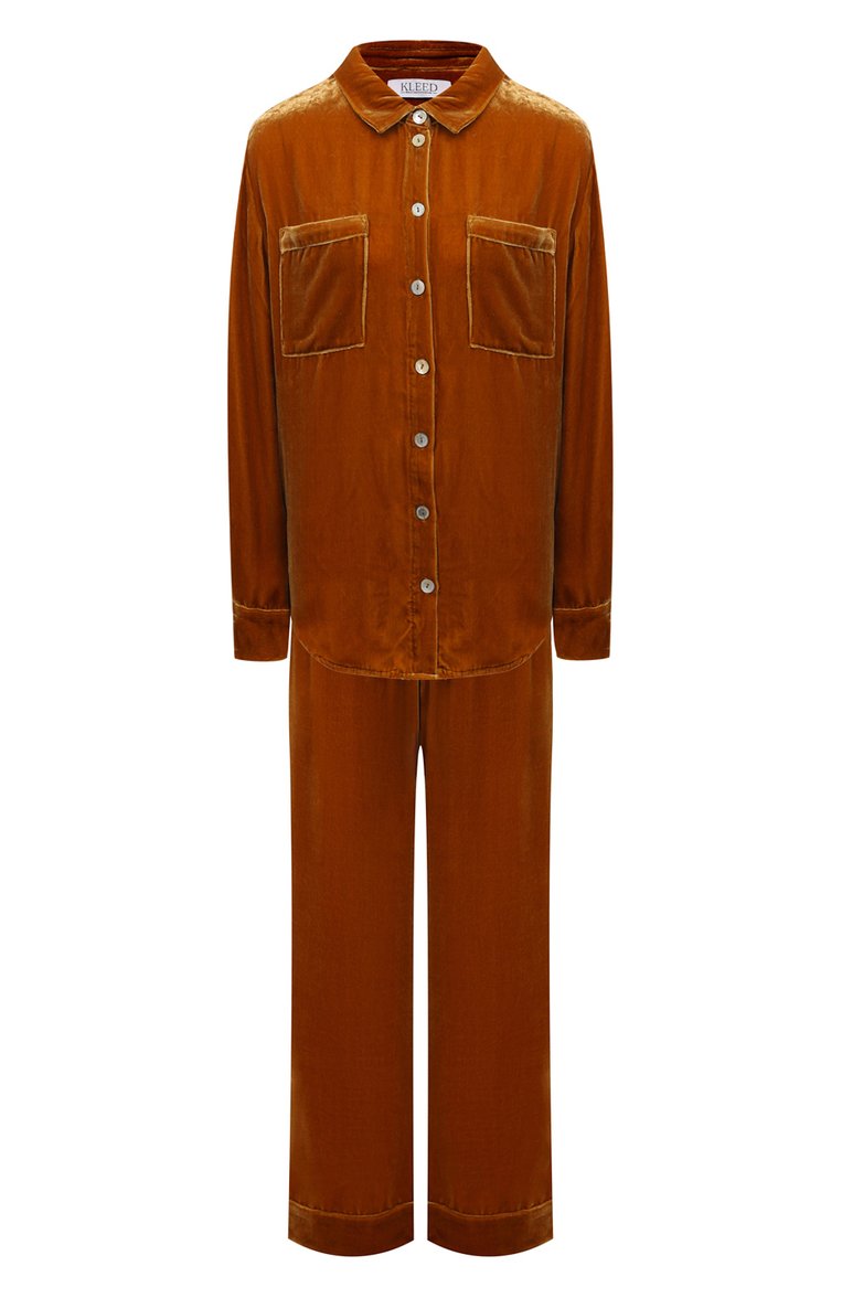 Бархатный костюм KLEED LOUNGEWEAR, арт. AW24PYJNM, фото 1