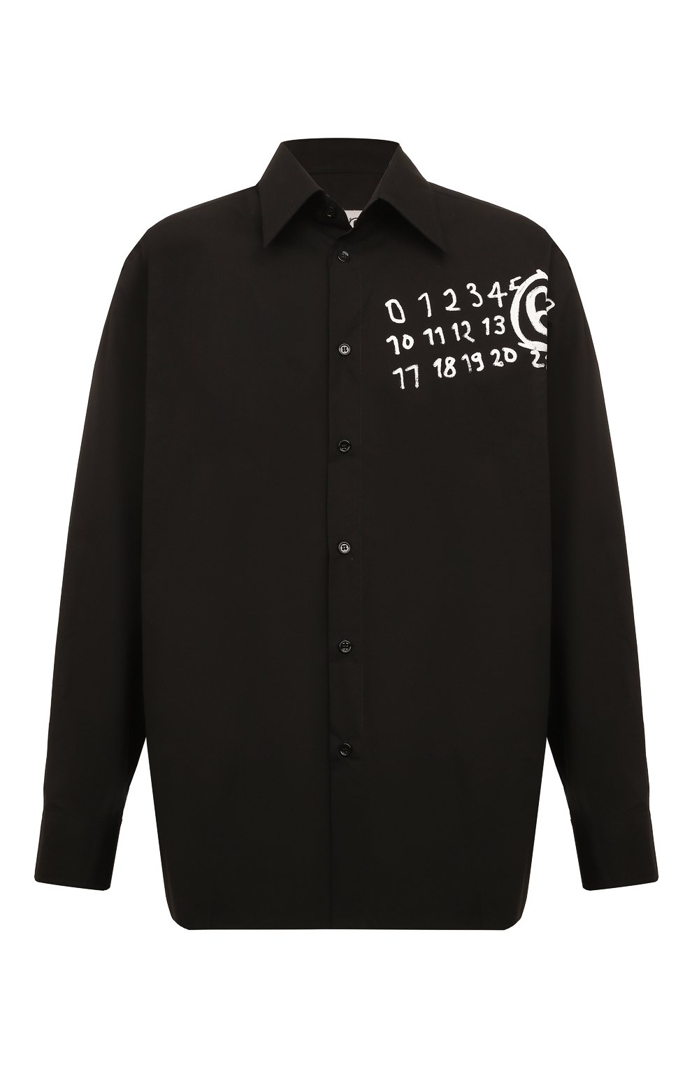 Хлопковая рубашка MM6, арт. SH2DT0010/S47294, фото 1