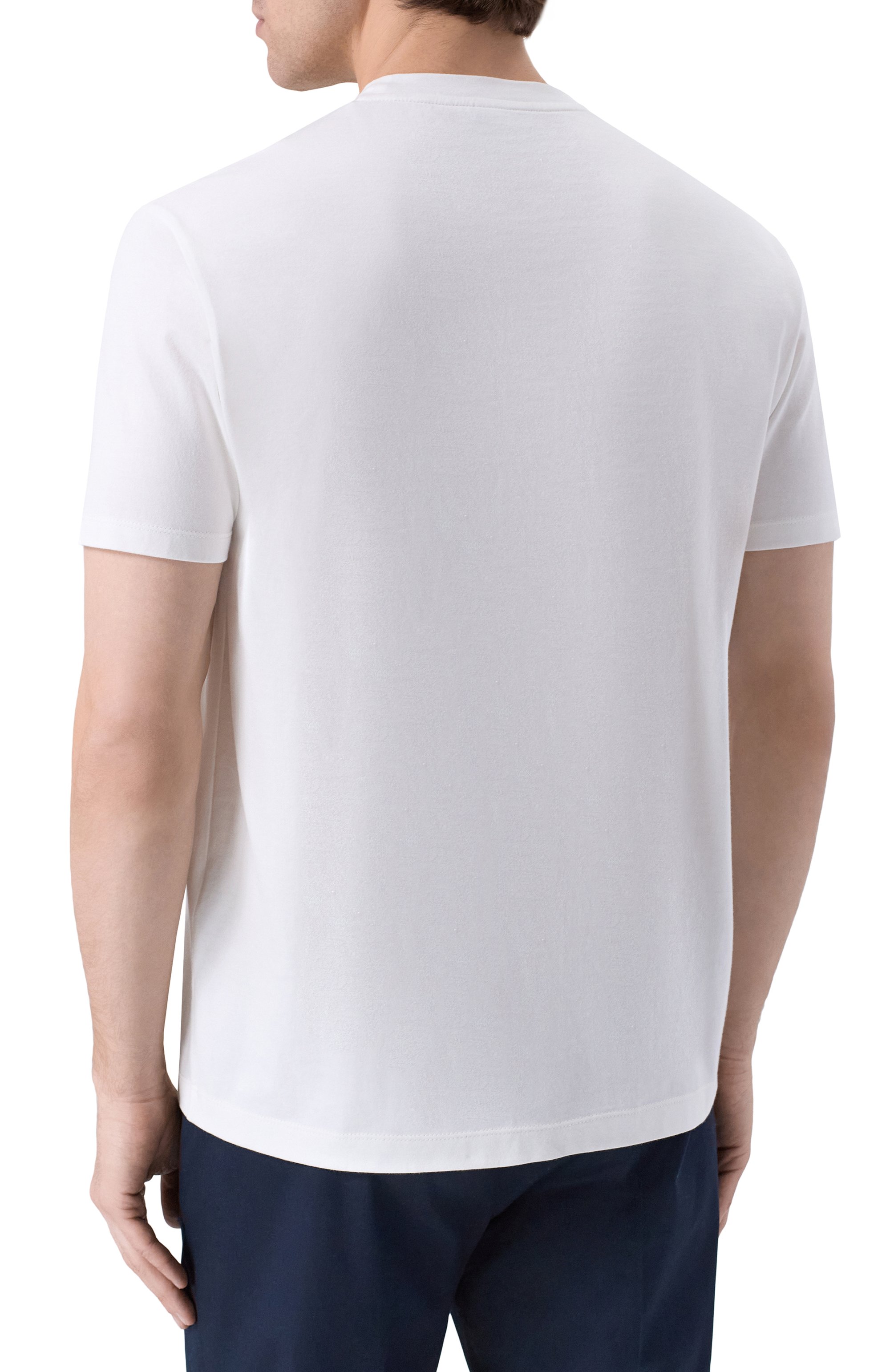 Хлопковая футболка PAUL&SHARK, арт. 26411040_001, фото 4