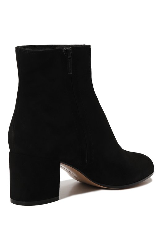 Замшевые ботильоны Gianvito Rossi G73025.60RIC.CMFNENE Чёрный  G73025.60RIC.CMFNENE Фото 5