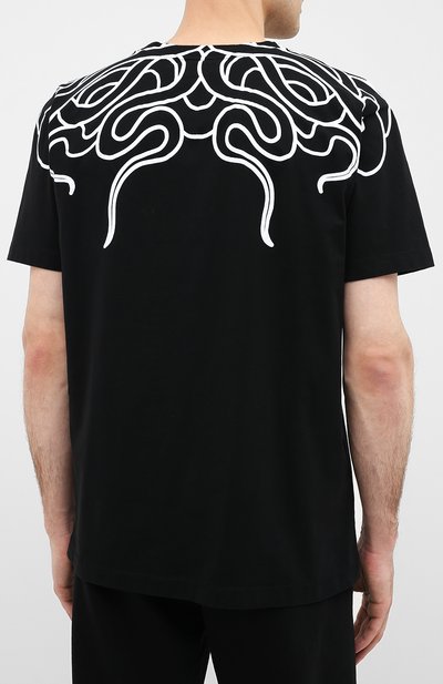 Хлопковая футболка MARCELO BURLON, арт. CMAA018E20JER007, фото 4