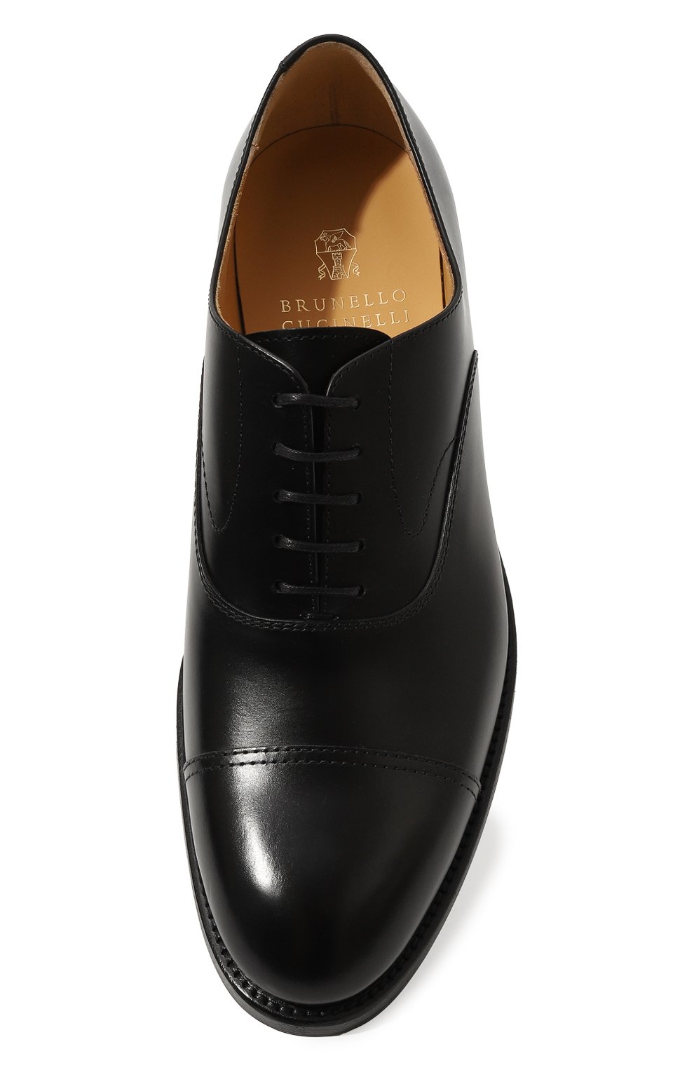 Кожаные оксфорды BRUNELLO CUCINELLI, арт. MZUN0B2195, фото 6