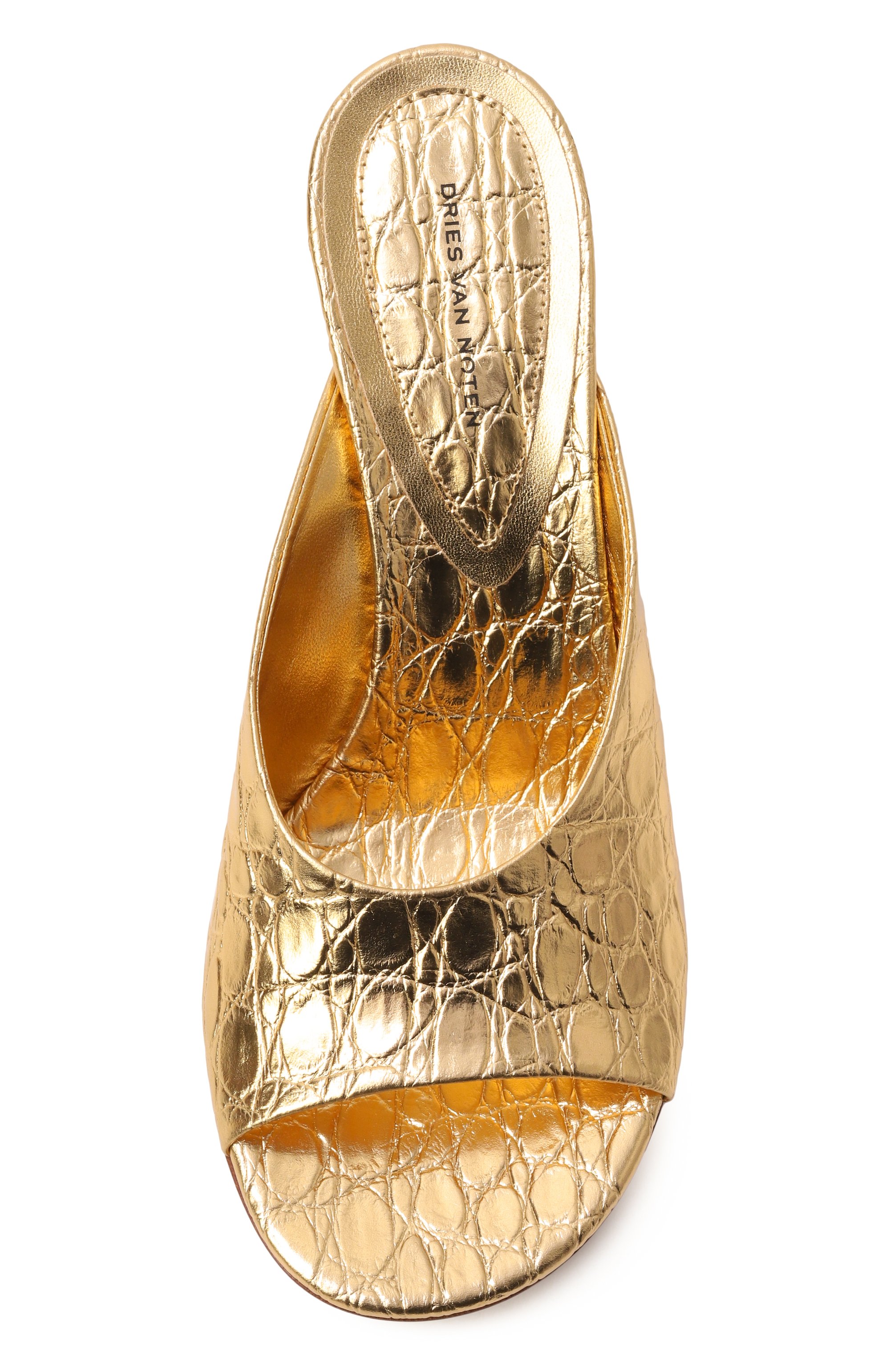 Кожаные мюли DRIES VAN NOTEN, арт. 011711/0597, фото 6