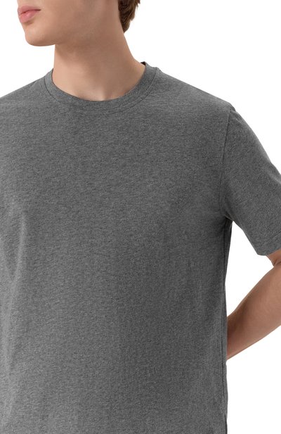 Футболка из хлопка и кашемира CAPOBIANCO, арт. 19M660.WS00., фото 5