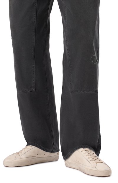 Кожаные кеды super-star GOLDEN GOOSE DELUXE BRAND, арт. GMF00102.F005359, фото 3