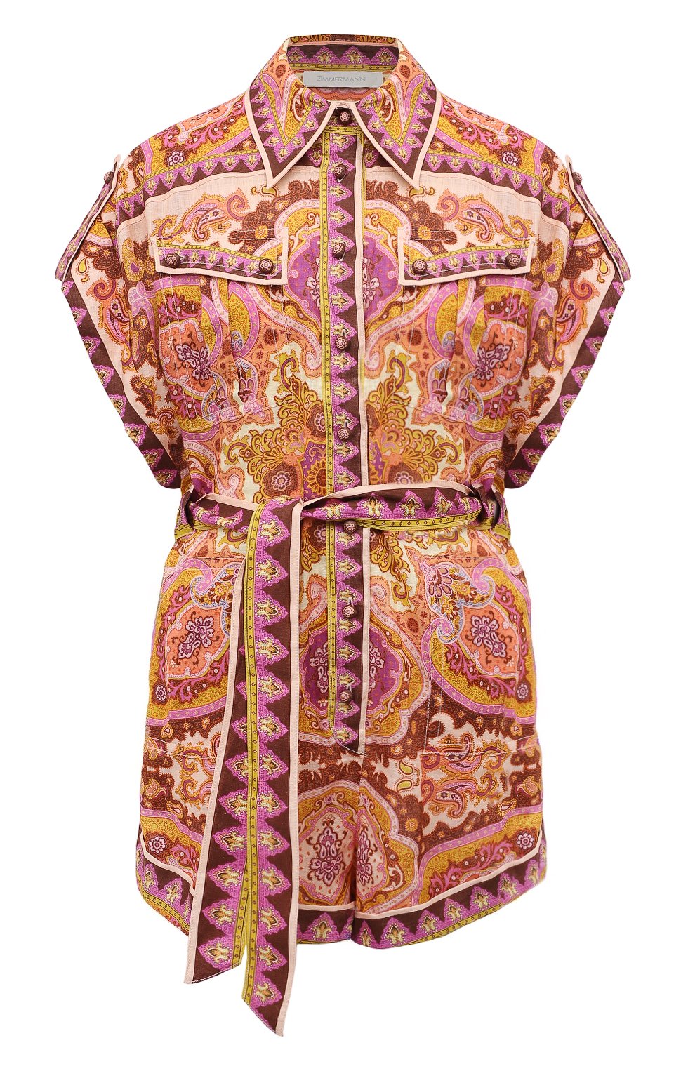 Льняной комбинезон ZIMMERMANN, арт. 2801YSS235, фото 1