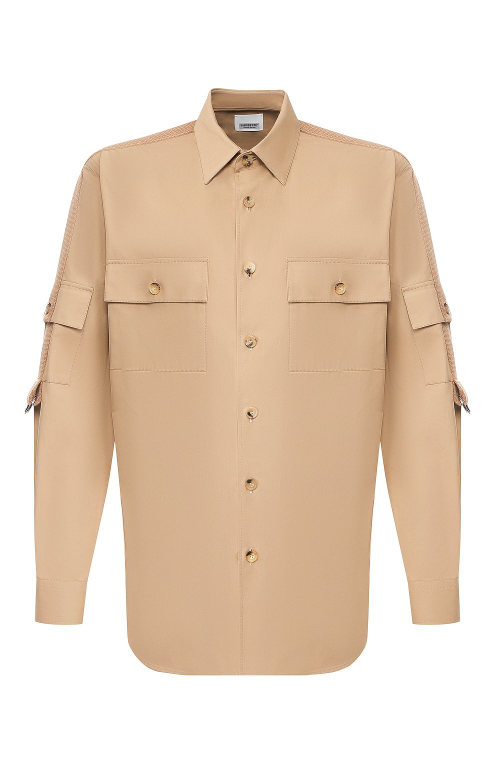 Хлопковая рубашка BURBERRY, арт. 8023756, фото 1