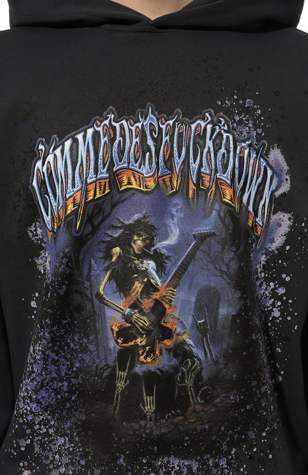 Хлопковое худи COMME DES FUCKDOWN, арт. CFABM01339, фото 5