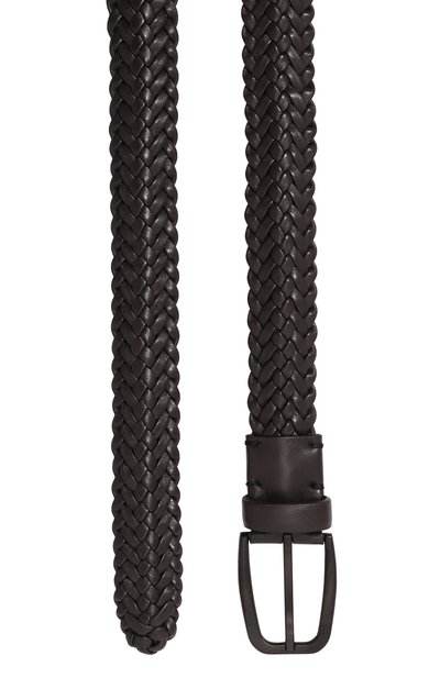 Кожаный ремень ZEGNA, арт. LHTPM/B021ZZ, фото 3