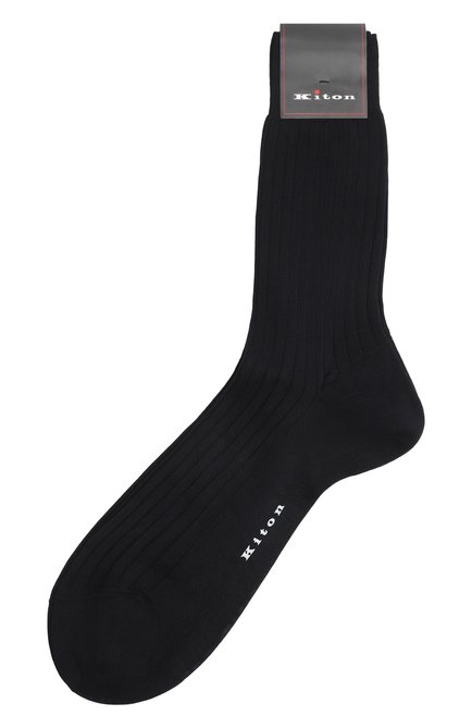 Мужские хлопковые носки KITON, арт. UCALZ26K0764H