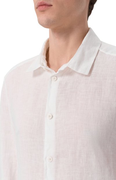 Льняная рубашка TRANSIT, арт. CFUTRCV310, фото 5