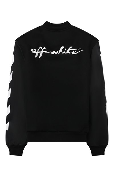 Шерстяной бомбер OFF-WHITE, арт. 0BEH001F22FAB002, фото 2