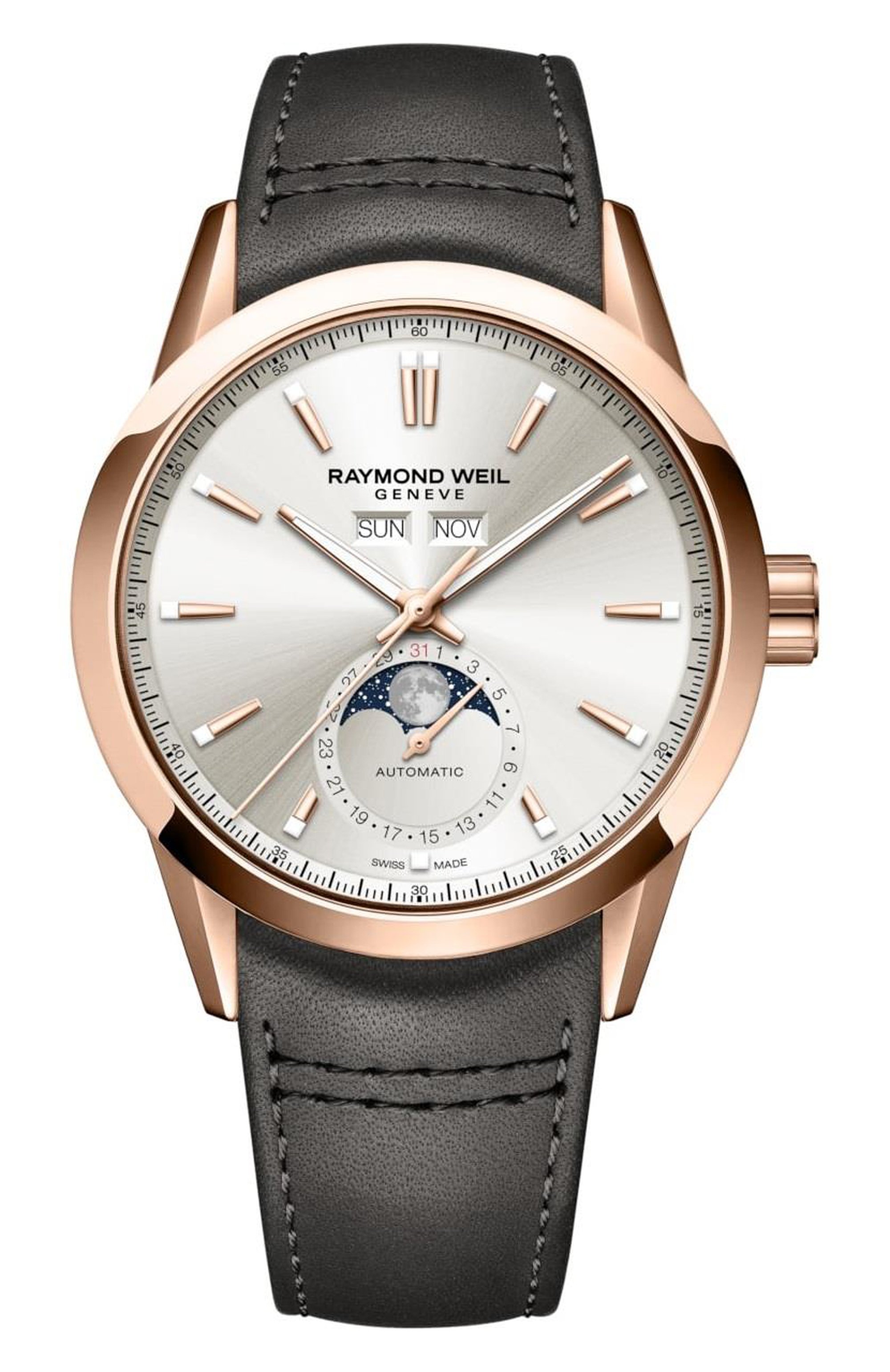 Часы freelancer complete calendar rose gold RAYMOND WEIL, арт. 2766-PC5-64001, фото 1