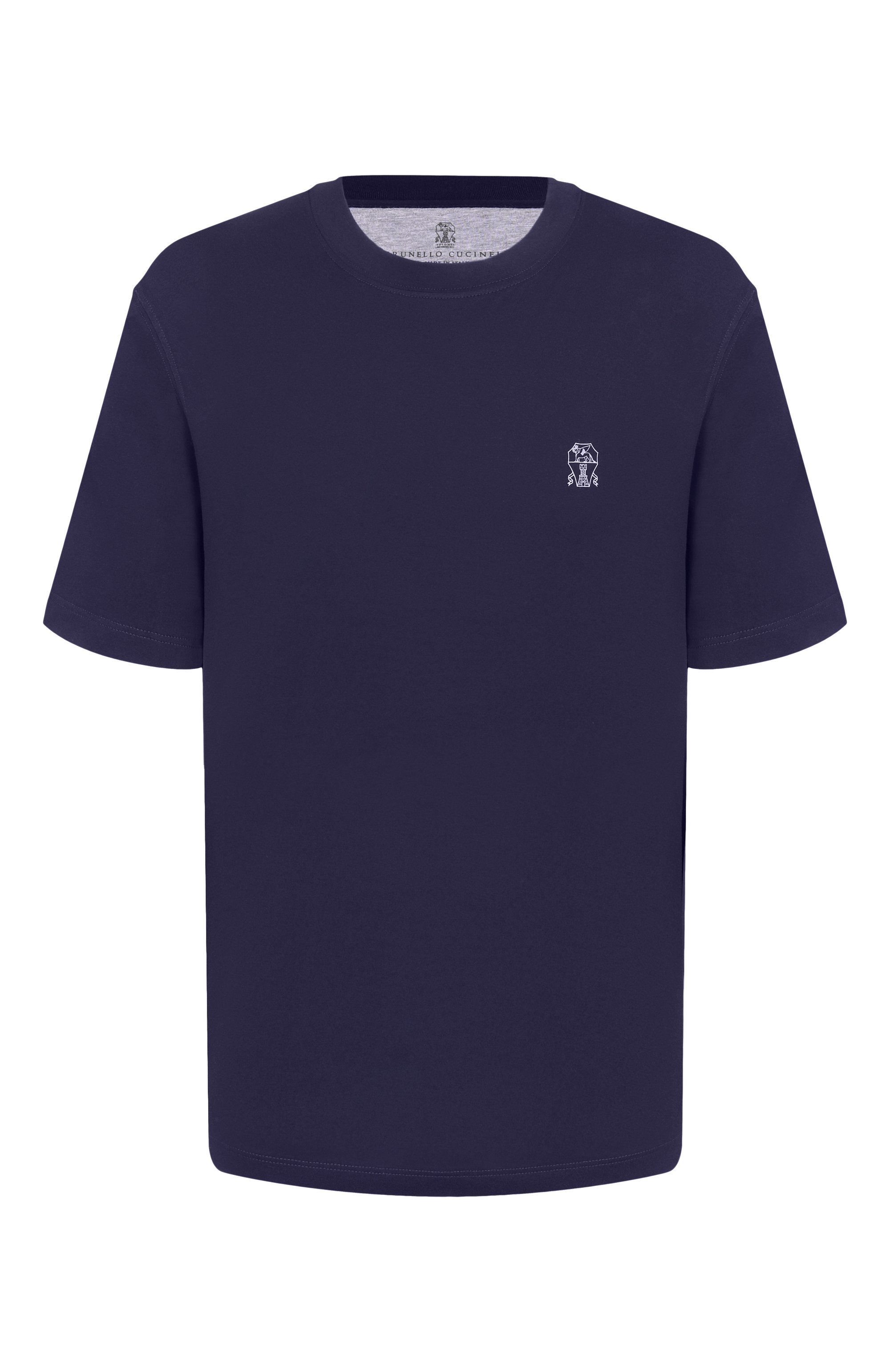 Хлопковая футболка BRUNELLO CUCINELLI, арт. M0B138440, фото 1