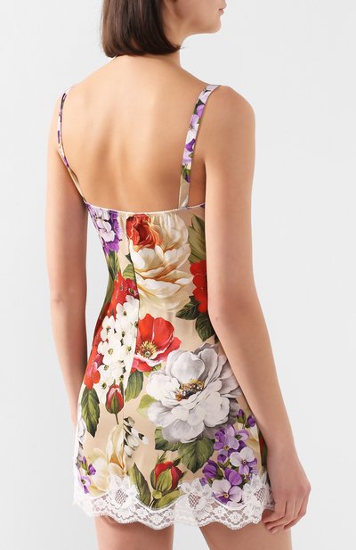 Шелковая сорочка DOLCE & GABBANA, арт. 06A00T/FSAZN, фото 4