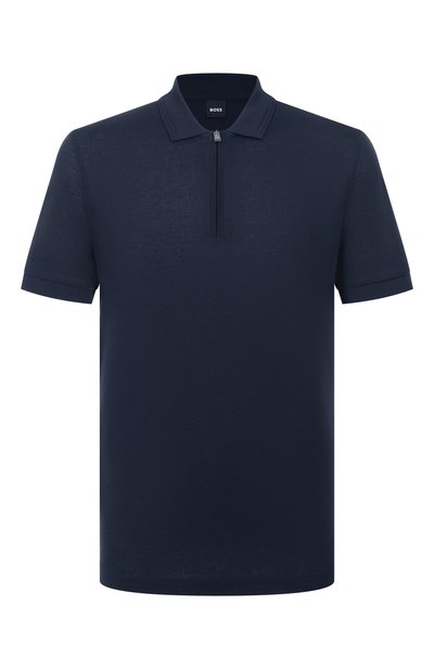 Мужское поло из хлопка и лиоцелла BOSS, арт. 50554614