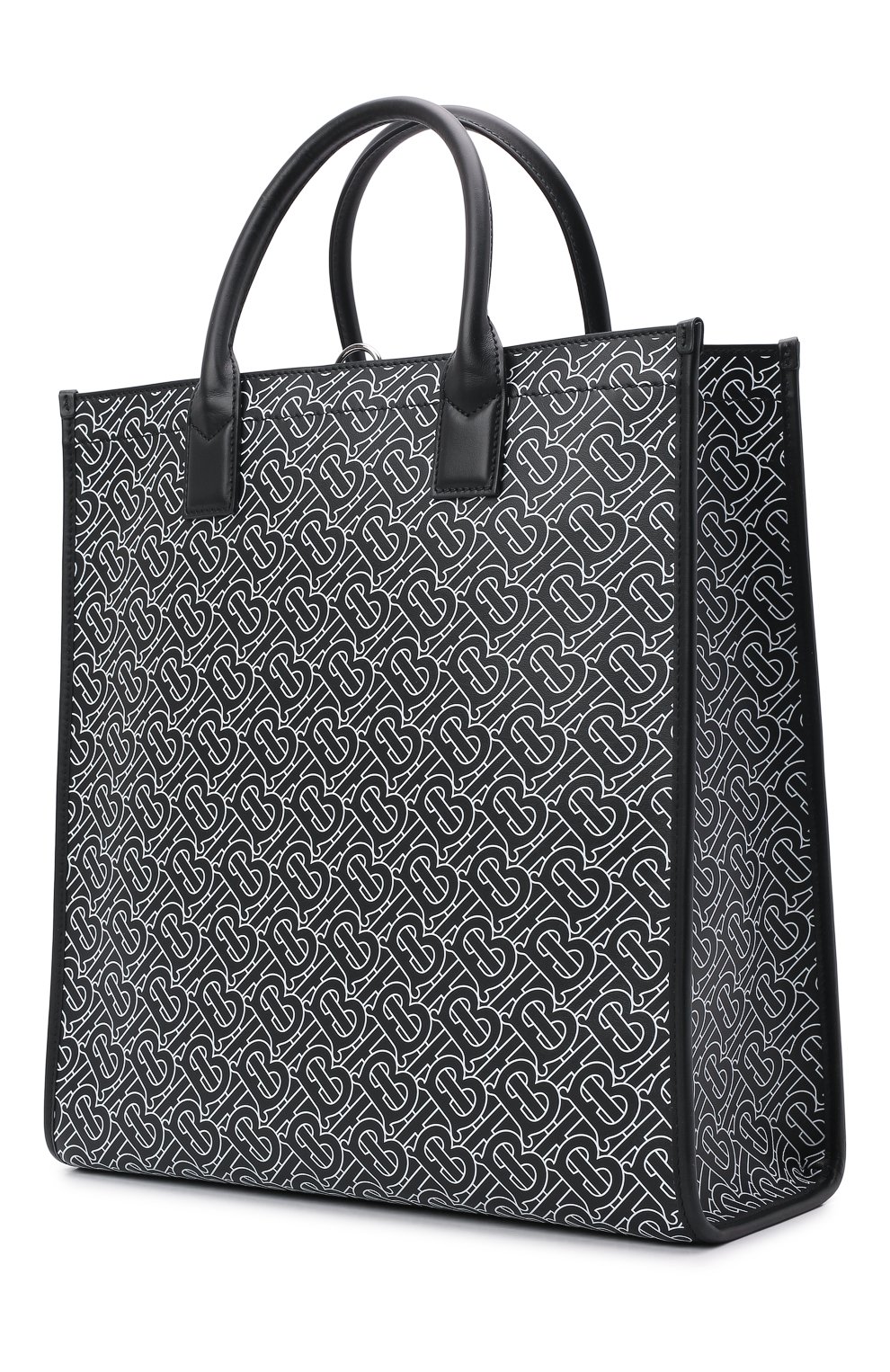 Кожаная сумка-тоут BURBERRY, арт. 8049435, фото 4