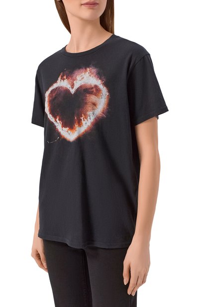 Футболка из хлопка и кашемира R13, арт. R13WK001-K016A_001, фото 3