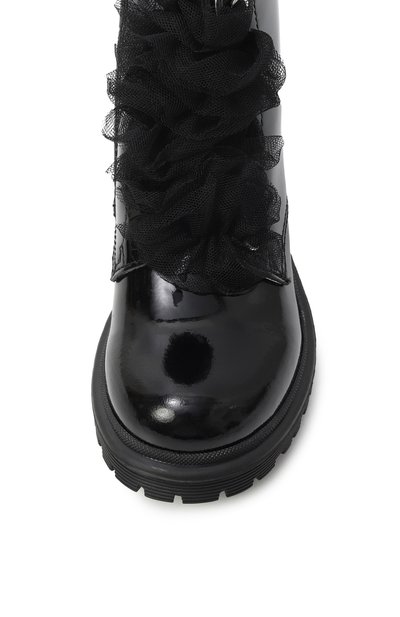 Кожаные ботинки MONNALISA, арт. 87F008, фото 4