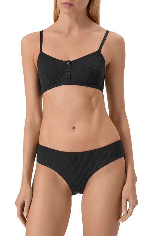 Хлопковые трусы-слипы DNUD Paris L934CU Чёрный  L934CU Фото 2