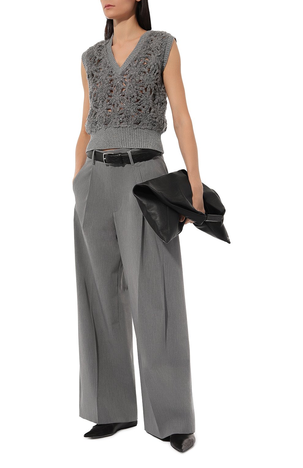 Шерстяной жилет BRUNELLO CUCINELLI, арт. MHOR03702P, фото 2