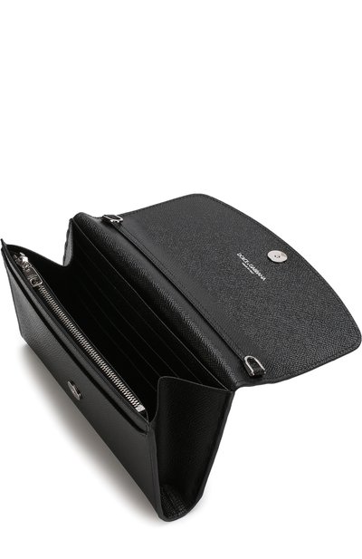 Кожаный клатч на цепочке DOLCE & GABBANA, арт. BI1028/AU771, фото 4