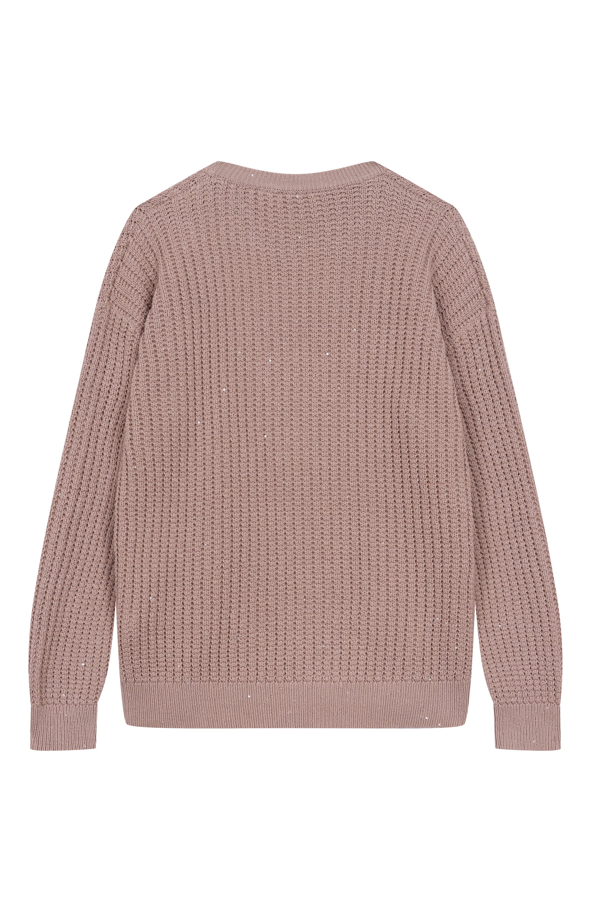 Хлопковый свитер BRUNELLO CUCINELLI, арт. BDVM78100C, фото 2