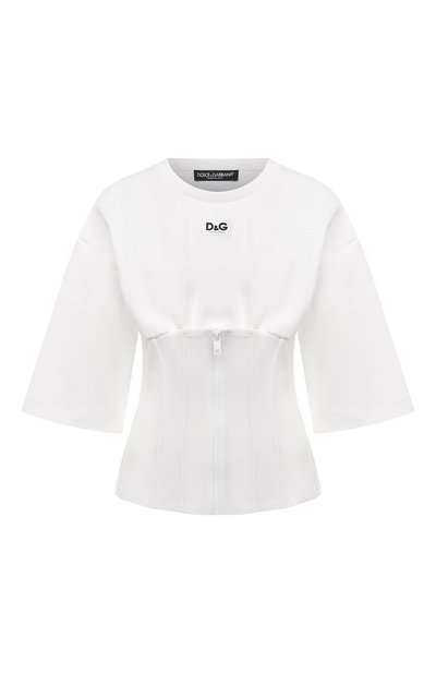 Женский хлопковый пуловер DOLCE & GABBANA, арт. F8N59T/HU7H9