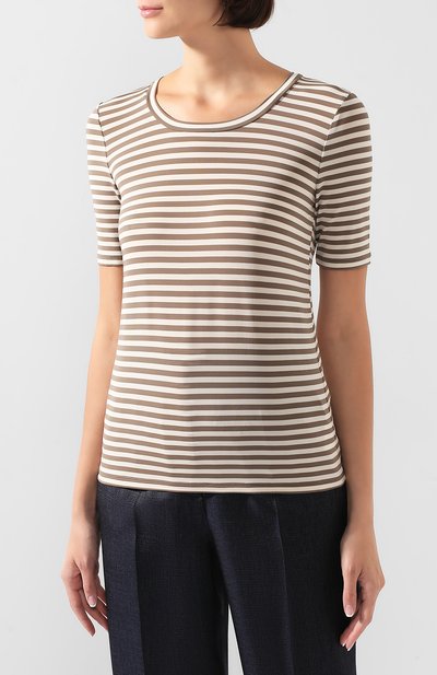 Футболка из вискозы GIORGIO ARMANI, арт. 3HAM74/AJHNZ, фото 3