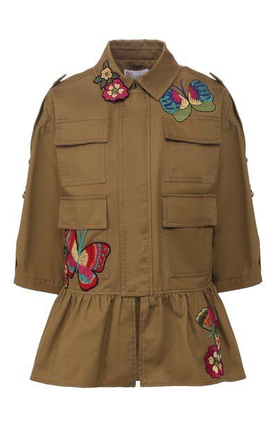 Женская хлопковая куртка REDVALENTINO, арт. TR0CI00W/51J