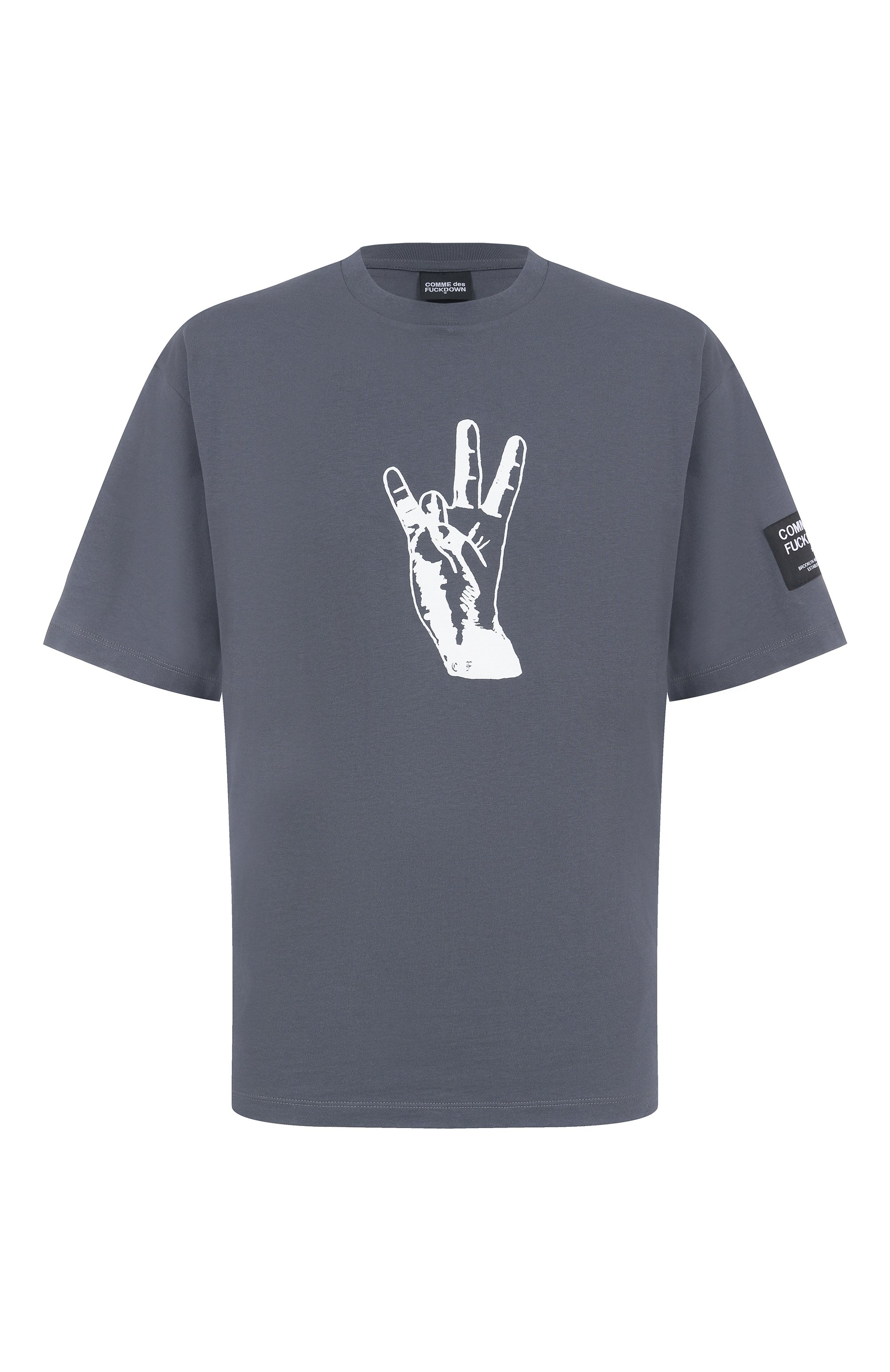 Хлопковая футболка COMME DES FUCKDOWN, арт. CFABM01601, фото 1