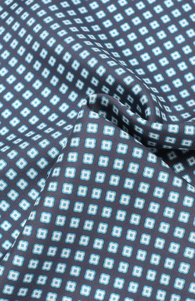 Шелковый платок KITON бирюзового цвета по цене 17700 руб., арт. UP0CHCX03R03, фото 2 Шелковый платок KITON, арт. UP0CHCX03R03, фото 2