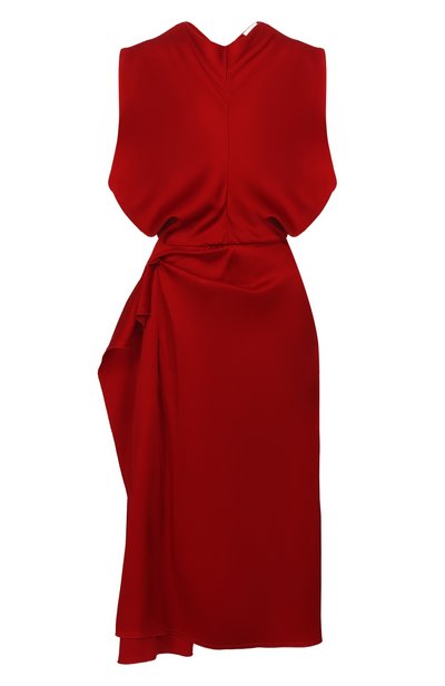 Женское атласное платье LANVIN, арт. RW-DR0008-6390-A26