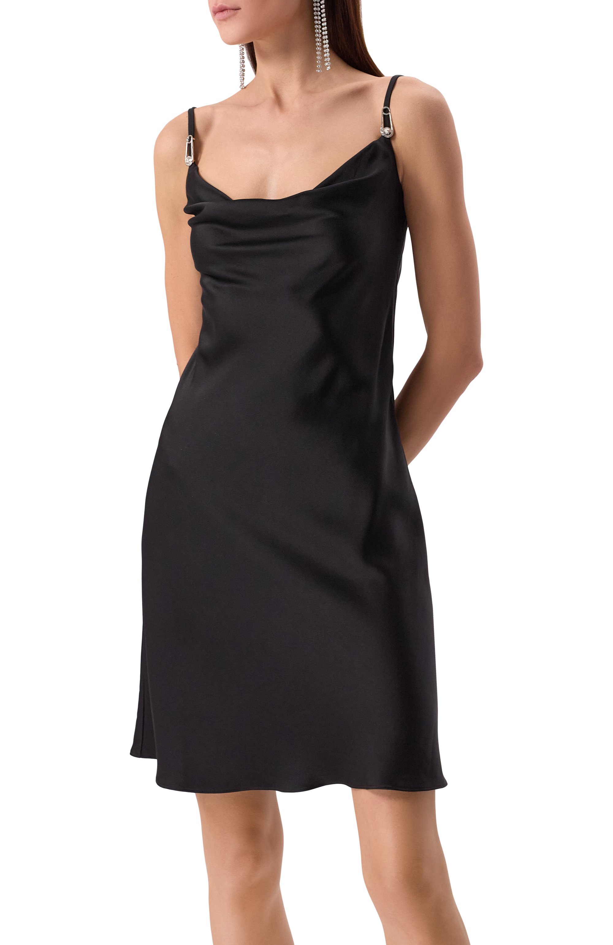 Атласное платье VERSACE, арт. 1018934/1A10194, фото 3