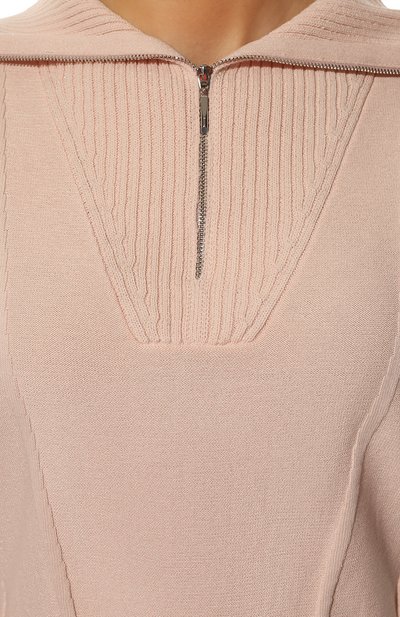 Пуловер из вискозы AND THE BRAND светло-розового цвета по цене 40040 руб., арт. S22-SW001-1403-611, фото 5 Пуловер из вискозы AND THE BRAND, арт. S22-SW001-1403-611, фото 5
