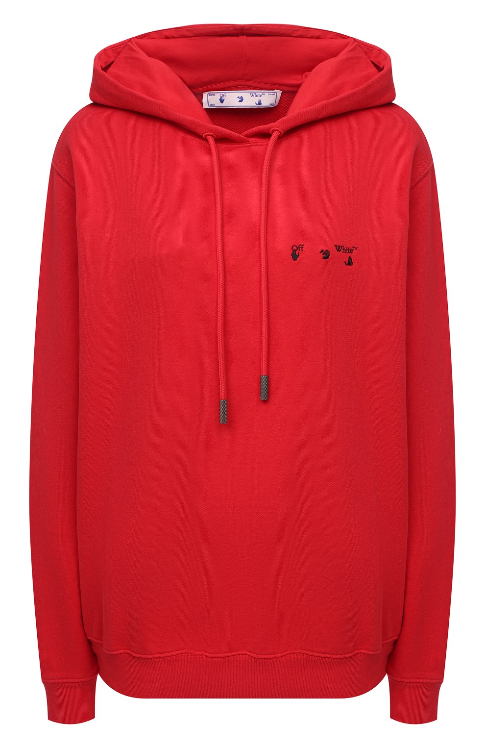 Хлопковое худи OFF-WHITE, арт. 0WBB035R21JER004, фото 1