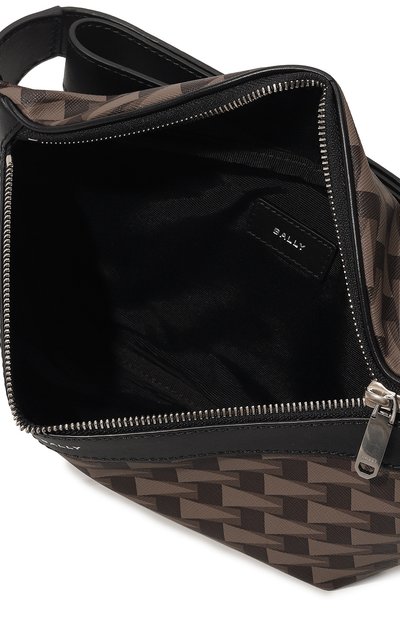 Поясная сумка pennant BALLY коричневого цвета по цене 79150 руб., арт. MAS01V/TP072, фото 5 Поясная сумка pennant BALLY, арт. MAS01V/TP072, фото 5