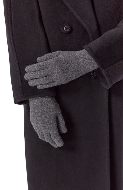 Перчатки из шерсти и кашемира YVES SALOMON, арт. 23WAA507XXMACL, фото 2
